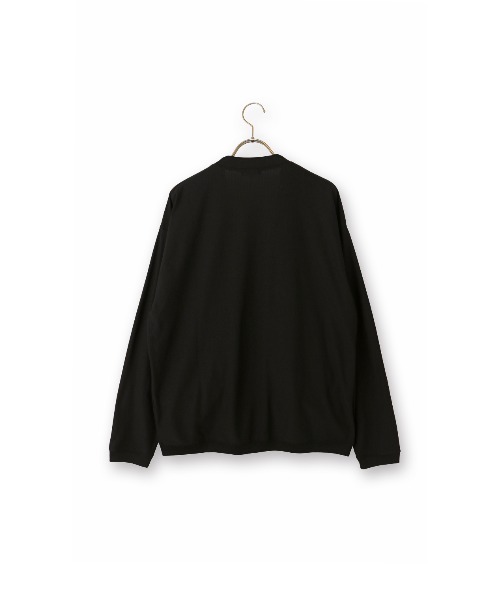 AOYAMA(アオヤマ)の「ドットメッシュカーディガン(カーディガン/ボレロ・メンズ・ブラック/ネイビー・L/M)」の10枚目の写真