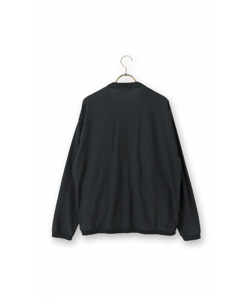 AOYAMA(アオヤマ)の「ドットメッシュカーディガン(カーディガン/ボレロ・メンズ・ブラック/ネイビー・L/M)」の18枚目の写真