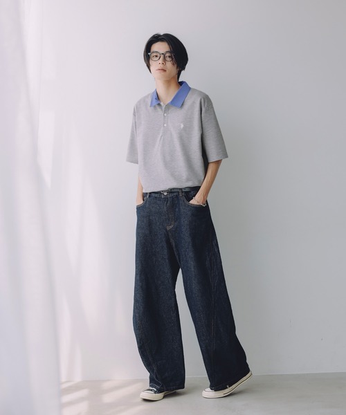 U.S. POLO ASSN.(ユーエスポロアッスン)の「U.S. POLO ASSN. 別注 ワンポイント刺繍 襟切り替え半袖ポロシャツ(ポロシャツ・メンズ・ブラウン系/ブラック系/ネイビー系/グレー系・M/S/L/XL)」の16枚目の写真