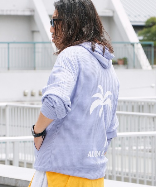 セール】ALOHA BLUE｜アロハブルー（メンズ）のパーカー（パープル