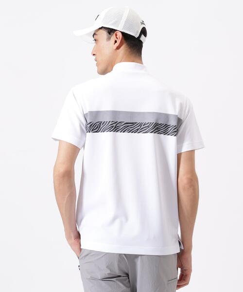 New Balance Golf(ニューバランスゴルフ)の「【new balance golf】半袖 モックネック プルオーバー (MENS)(Tシャツ/カットソー・メンズ・イエロー系その他/ブラック/ホワイト・MEDIUM/X-LARGE/LARGE/XX-LARGE)」の12枚目の写真