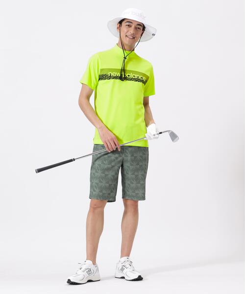 New Balance Golf(ニューバランスゴルフ)の「【new balance golf】半袖 モックネック プルオーバー (MENS)(Tシャツ/カットソー・メンズ・イエロー系その他/ブラック/ホワイト・MEDIUM/X-LARGE/LARGE/XX-LARGE)」の20枚目の写真