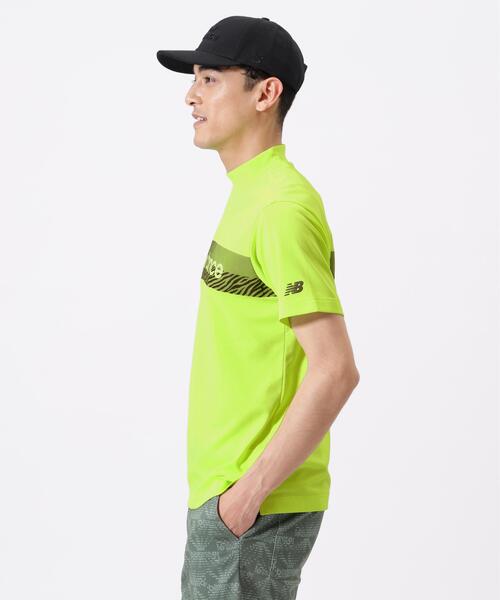 New Balance Golf(ニューバランスゴルフ)の「【new balance golf】半袖 モックネック プルオーバー (MENS)(Tシャツ/カットソー・メンズ・イエロー系その他/ブラック/ホワイト・MEDIUM/X-LARGE/LARGE/XX-LARGE)」の22枚目の写真