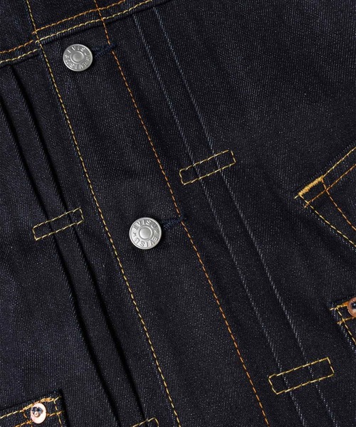 EVISU(エヴィス)の「【EVISU】HT MULTI-POCKET DENIM JACKET / カモメプリントとマルチポケット リラックスフィット デニムジャケット(デニムジャケット・メンズ・インディゴブルー・M)」の10枚目の写真
