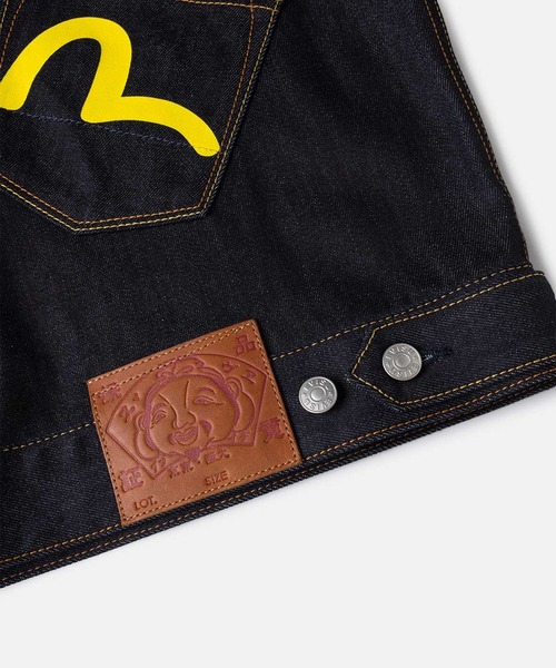 EVISU(エヴィス)の「【EVISU】HT MULTI-POCKET DENIM JACKET / カモメプリントとマルチポケット リラックスフィット デニムジャケット(デニムジャケット・メンズ・インディゴブルー・M)」の11枚目の写真