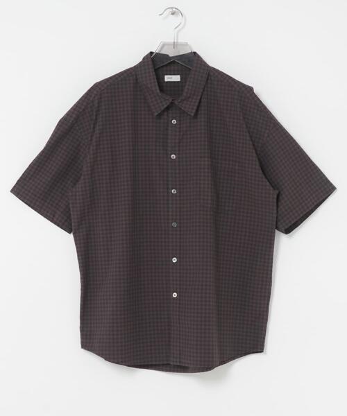 ANOTHER OFFICE(アナザー オフィス)の「ANOTHER OFFICE HUGE GINGHAM CHECK SHIRTS(シャツ/ブラウス・メンズ・ブルー系その他/ブラウン系その他・3/2)」の6枚目の写真