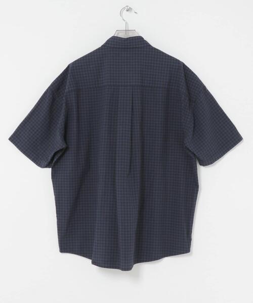 ANOTHER OFFICE(アナザー オフィス)の「ANOTHER OFFICE HUGE GINGHAM CHECK SHIRTS(シャツ/ブラウス・メンズ・ブルー系その他/ブラウン系その他・3/2)」の9枚目の写真
