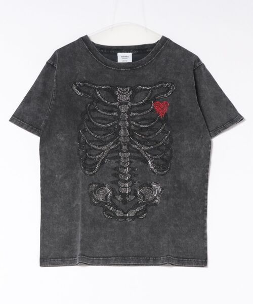 8(eight)(エイト)の「ライトストーン半袖Tシャツ ボーン(Tシャツ/カットソー・メンズ・ブラック/ウッド/ブラック系その他・MEDIUM/LARGE)」の3枚目の写真