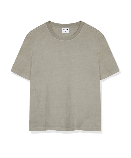 ULIFEZIP（ユーライフジー）の「オルピグメントダイング半袖Tシャツ5カラー[ULZF_1001]（Tシャツ/カットソー・メンズ・グレー/ベージュ/スカイブルー/チャコール/グリーン・SMALL/MEDIUM/LARGE/X-LARGE）」の6枚目の写真