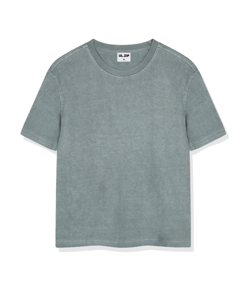 ULIFEZIP（ユーライフジー）の「オルピグメントダイング半袖Tシャツ5カラー[ULZF_1001]（Tシャツ/カットソー・メンズ・グレー/ベージュ/スカイブルー/チャコール/グリーン・SMALL/MEDIUM/LARGE/X-LARGE）」の7枚目の写真