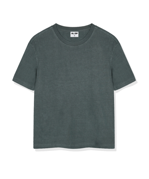 ULIFEZIP（ユーライフジー）の「オルピグメントダイング半袖Tシャツ5カラー[ULZF_1001]（Tシャツ/カットソー・メンズ・グレー/ベージュ/スカイブルー/チャコール/グリーン・SMALL/MEDIUM/LARGE/X-LARGE）」の9枚目の写真