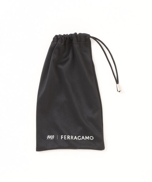 FERRAGAMO(フェラガモ)の「【FERRAGAMO/フェラガモ】 999.9 フォーナインズ コラボ スクエア メガネ SF9010 413(メガネ・メンズ・シルバー・FREE)」の4枚目の写真