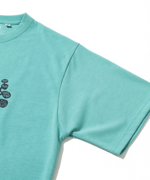 go slow caravan(ゴースローキャラバン)の「Drymix TREE TEE(Tシャツ/カットソー・メンズ・ミント/アイボリー・X-LARGE/LARGE/MEDIUM)」の5枚目の写真