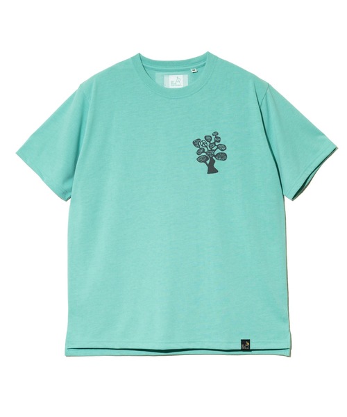 go slow caravan(ゴースローキャラバン)の「Drymix TREE TEE(Tシャツ/カットソー・メンズ・ミント/アイボリー・X-LARGE/LARGE/MEDIUM)」の8枚目の写真