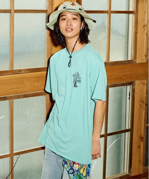 go slow caravan(ゴースローキャラバン)の「Drymix TREE TEE(Tシャツ/カットソー・メンズ・ミント/アイボリー・X-LARGE/LARGE/MEDIUM)」の12枚目の写真