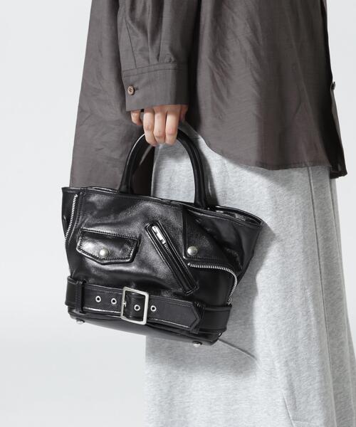 ROYAL FLASH（ロイヤルフラッシュ）の「beautiful people/ビューティフルピープル/excerption riders kids tote bag（トートバッグ・レディース・ブラック・F）」の3枚目の写真