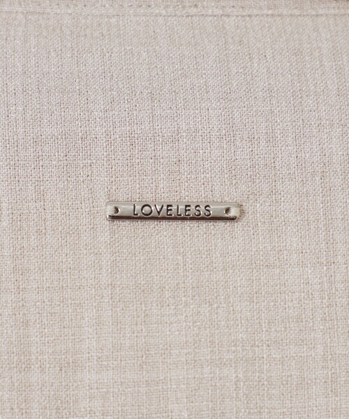 LOVELESS(ラブレス)の「リネンライクハーフスリーブシャツ(シャツ/ブラウス・メンズ・ブルー系その他2/ライトベージュ/ネイビー/ブラック・S/L/M)」の18枚目の写真