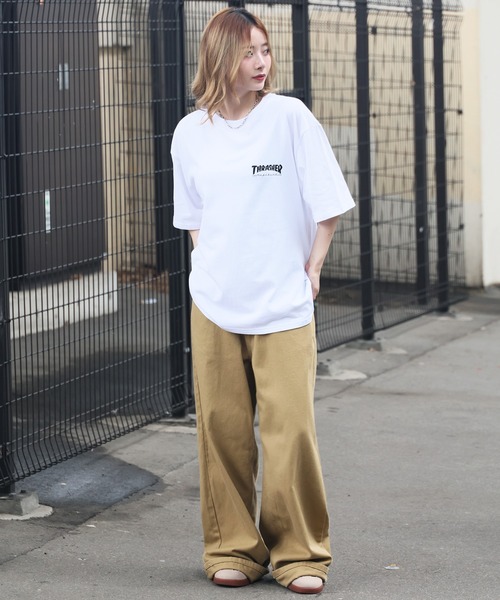 THRASHER(スラッシャー)の「【THRASHER/スラッシャー】3Dファブリック バックプリント ロゴTシャツ(Tシャツ/カットソー・メンズ・ホワイト系1/ブラック系1/ホワイト系2/ブラック系2・L/M/LL)」の17枚目の写真