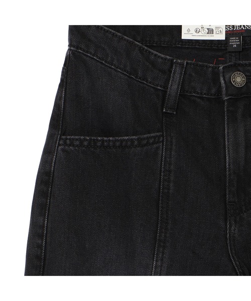 GUESS JEANS(ゲスジーンズ)の「GUESS JEANS G11 Paneled Wide Leg デニムパンツ ジーンズ(デニムパンツ・レディース・ダークインディゴブルー・25inch/28inch/27inch/26inch/24inch)」の5枚目の写真