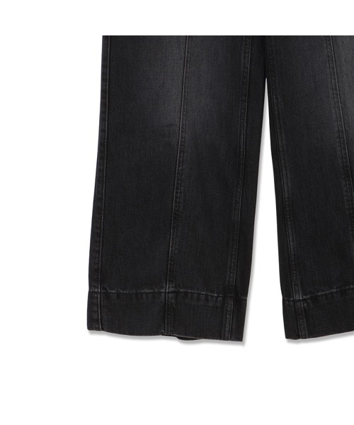 GUESS JEANS(ゲスジーンズ)の「GUESS JEANS G11 Paneled Wide Leg デニムパンツ ジーンズ(デニムパンツ・レディース・ダークインディゴブルー・25inch/28inch/27inch/26inch/24inch)」の6枚目の写真