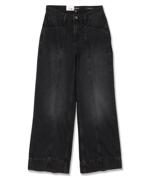 GUESS JEANS(ゲスジーンズ)の「GUESS JEANS G11 Paneled Wide Leg デニムパンツ ジーンズ(デニムパンツ・レディース・ダークインディゴブルー・25inch/28inch/27inch/26inch/24inch)」の12枚目の写真
