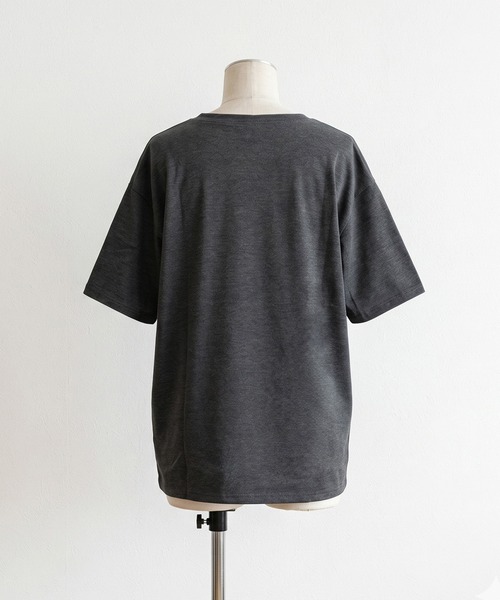 Kuroba(クロバ)の「ヴィンテージライクキャットTシャツ(Tシャツ/カットソー・レディース・チャコールグレー・L/M)」の9枚目の写真