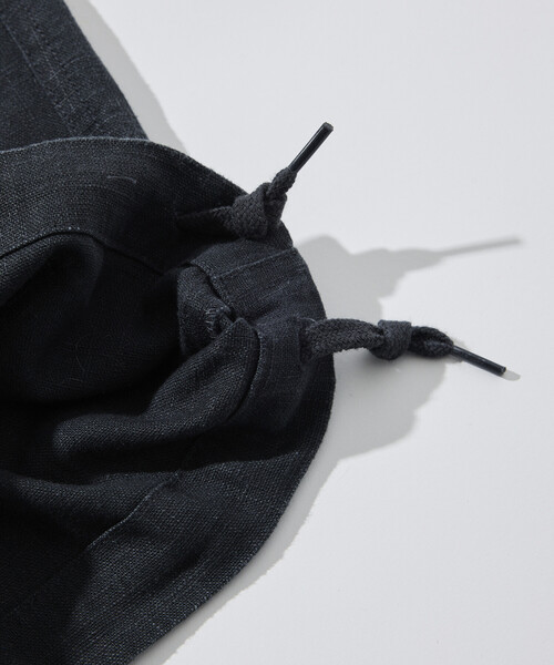 FREAK'S STORE(フリークスストア)の「LINEN COTTON EASY CARGO PANTS/リネンコットン イージーカーゴパンツ【セットアップ対応】(カーゴパンツ・メンズ・ネイビー/チャコールグレー/ブラウン・MEDIUM/LARGE)」の14枚目の写真