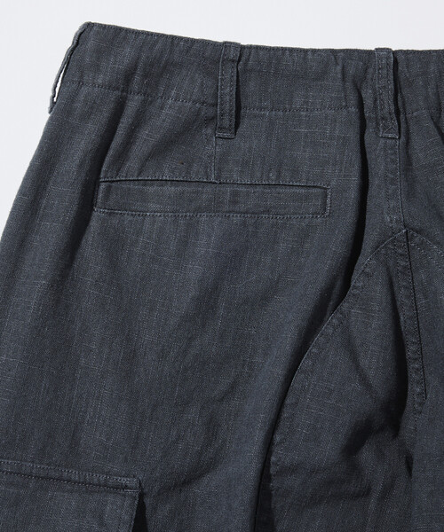 FREAK'S STORE(フリークスストア)の「LINEN COTTON EASY CARGO PANTS/リネンコットン イージーカーゴパンツ【セットアップ対応】(カーゴパンツ・メンズ・ネイビー/チャコールグレー/ブラウン・MEDIUM/LARGE)」の21枚目の写真