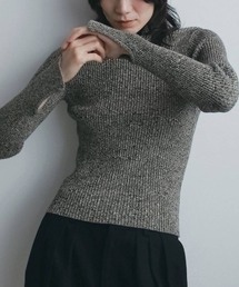 anuke | anuke　Slit Turtle Knit スリットタートルニット/62620539(ニット/セーター)
