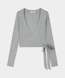 Yoga Flow Wrap Cardigan (Melange)