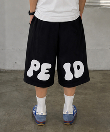 PEID（ペイド）の「PD バックファンシーバミューダパンツ ブラック（その他パンツ）」