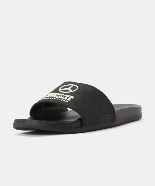 adidas(アディダス)の「adidas ADILETTE COMFORT MERCEDES AMG PETRONAS F1 KI6109(サンダル・メンズ・ブラック・27.5cm/26.5cm/25.5cm/28.5cm)」の4枚目の写真