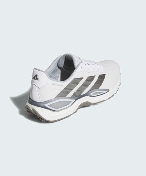 adidas(アディダス)の「コードカオス 27 スパイクレス ゴルフ / CODECHAOS 27 SPIKELESS GOLF【adidas Golf/アディダスゴルフ】(スニーカー・メンズ・ホワイト×シルバー・24.5cm/25.5cm/26.5cm/27.5cm/28.5cm/25.0cm/26.0cm/27.0cm/28.0cm/29.0cm)」の5枚目の写真