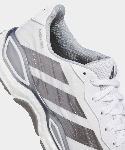 adidas(アディダス)の「コードカオス 27 スパイクレス ゴルフ / CODECHAOS 27 SPIKELESS GOLF【adidas Golf/アディダスゴルフ】(スニーカー・メンズ・ホワイト×シルバー・24.5cm/25.5cm/26.5cm/27.5cm/28.5cm/25.0cm/26.0cm/27.0cm/28.0cm/29.0cm)」の7枚目の写真