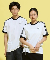adidas（アディダス）の「スリーストライプス Tシャツ   アディダスオリジナルス adidas Originals（Tシャツ/カットソー）」