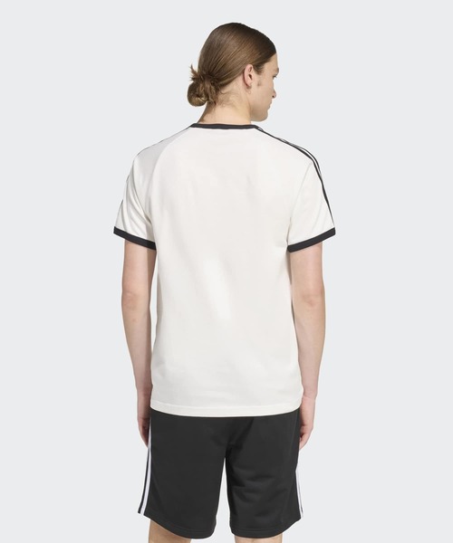 adidas(アディダス)の「スリーストライプス Tシャツ / アディダスオリジナルス adidas Originals(Tシャツ/カットソー・メンズ・ホワイト・LARGE/MEDIUM/SMALL/X-LARGE/X-SMALL/XX-LARGE/XX-SMALL/3XL)」の6枚目の写真