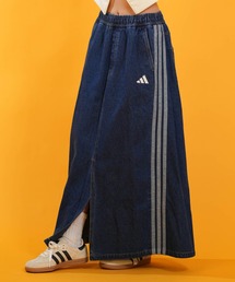 adidas/アディダス デニムロングスカート L6740