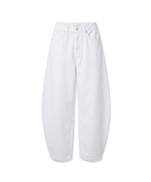 MUSINSA｜ムシンサのデニムパンツ（ホワイト/白色系・フルレングス
