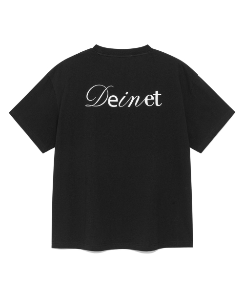DEINET（ダイニット）の「[YOON SOAP x DEINET] OVERSIZE T-SHIRT IN BLACK（Tシャツ/カットソー・レディース・その他・FREE）」の2枚目の写真