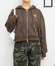 ハートロゴパーカー