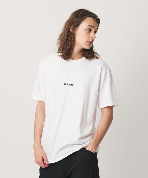 California General Store（California General Store）の「＜Different＞ロゴ Tシャツ（Tシャツ/カットソー・メンズ・ホワイト/ブラック・M/L/XL）」の3枚目の写真