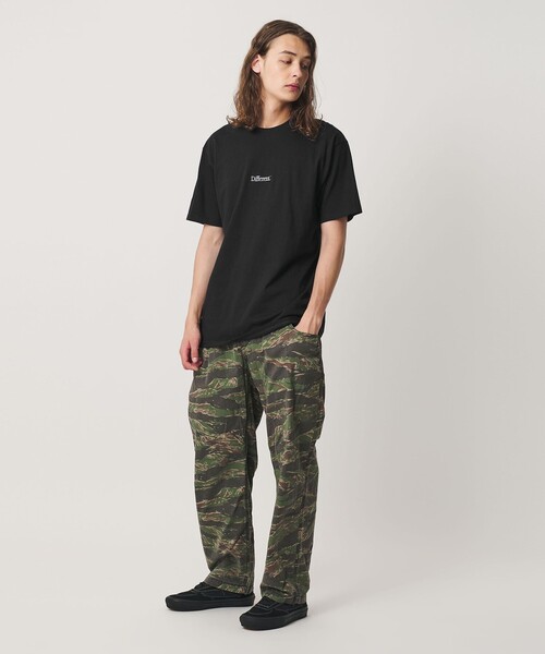 California General Store（California General Store）の「＜Different＞ロゴ Tシャツ（Tシャツ/カットソー・メンズ・ホワイト/ブラック・M/L/XL）」の4枚目の写真