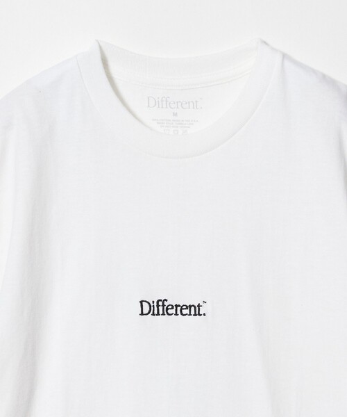 California General Store（California General Store）の「＜Different＞ロゴ Tシャツ（Tシャツ/カットソー・メンズ・ホワイト/ブラック・M/L/XL）」の6枚目の写真