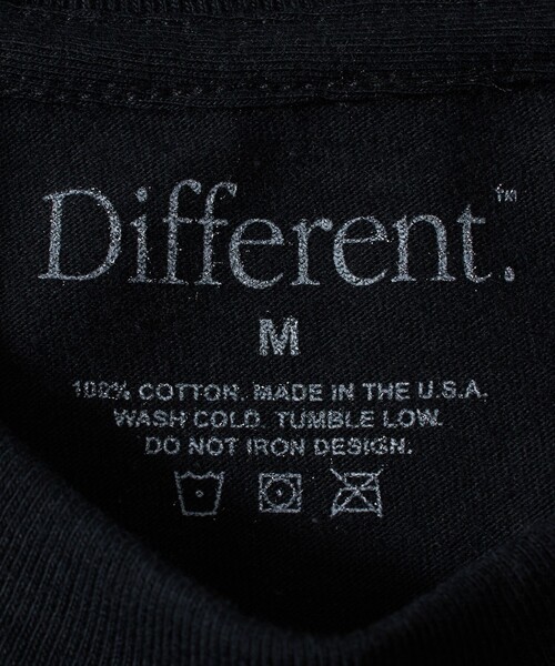 California General Store（California General Store）の「＜Different＞ロゴ Tシャツ（Tシャツ/カットソー・メンズ・ホワイト/ブラック・M/L/XL）」の9枚目の写真