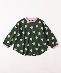 DRC branshes（ディーアールシーブランシェス）の「【WEB限定 DRC】総柄長袖Tシャツ（Tシャツ/カットソー）」