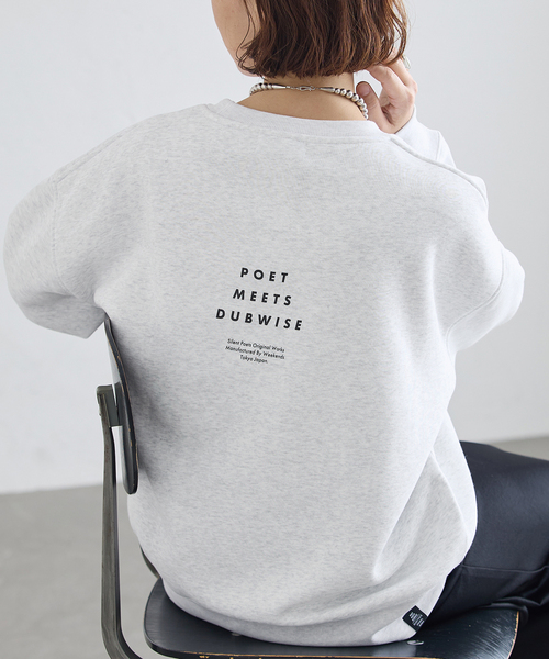 journal standard L'essage(ジャーナルスタンダードレサージュ)の「POET MEETS DUBWISE 別注 FOREST スウェット(スウェット・レディース・ホワイト/グレー/ブラック系その他・FREE)」の3枚目の写真