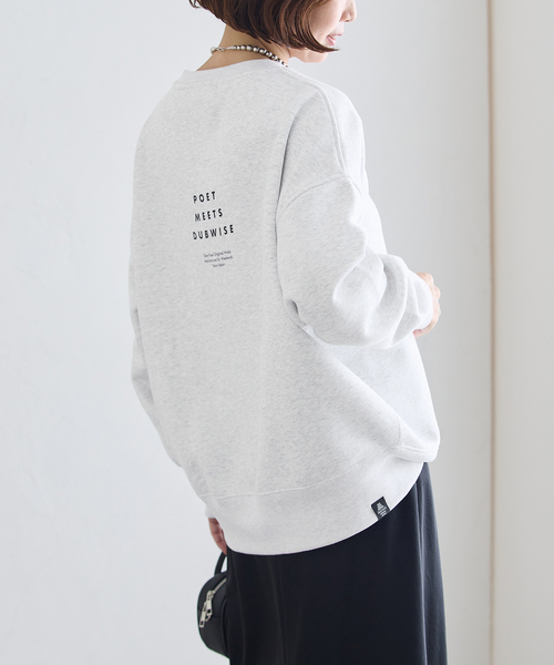 journal standard L'essage(ジャーナルスタンダードレサージュ)の「POET MEETS DUBWISE 別注 FOREST スウェット(スウェット・レディース・ホワイト/グレー/ブラック系その他・FREE)」の15枚目の写真