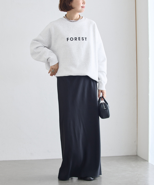 journal standard L'essage(ジャーナルスタンダードレサージュ)の「POET MEETS DUBWISE 別注 FOREST スウェット(スウェット・レディース・ホワイト/グレー/ブラック系その他・FREE)」の16枚目の写真