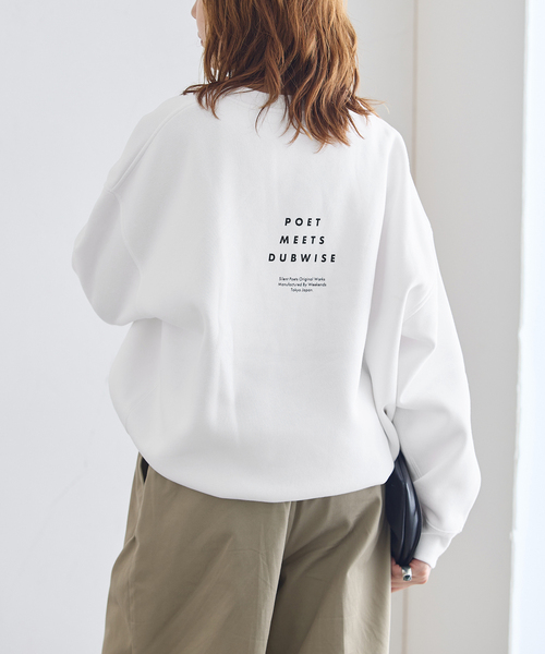 journal standard L'essage(ジャーナルスタンダードレサージュ)の「POET MEETS DUBWISE 別注 FOREST スウェット(スウェット・レディース・ホワイト/グレー/ブラック系その他・FREE)」の20枚目の写真