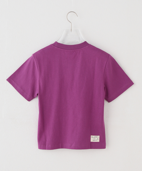 P.A.M.(パム)の「P.A.M. / パム EYEDRESS × PAM HAPPY FAMILY SHRUNK TEE(Tシャツ/カットソー・レディース・パープル・SMALL)」の9枚目の写真